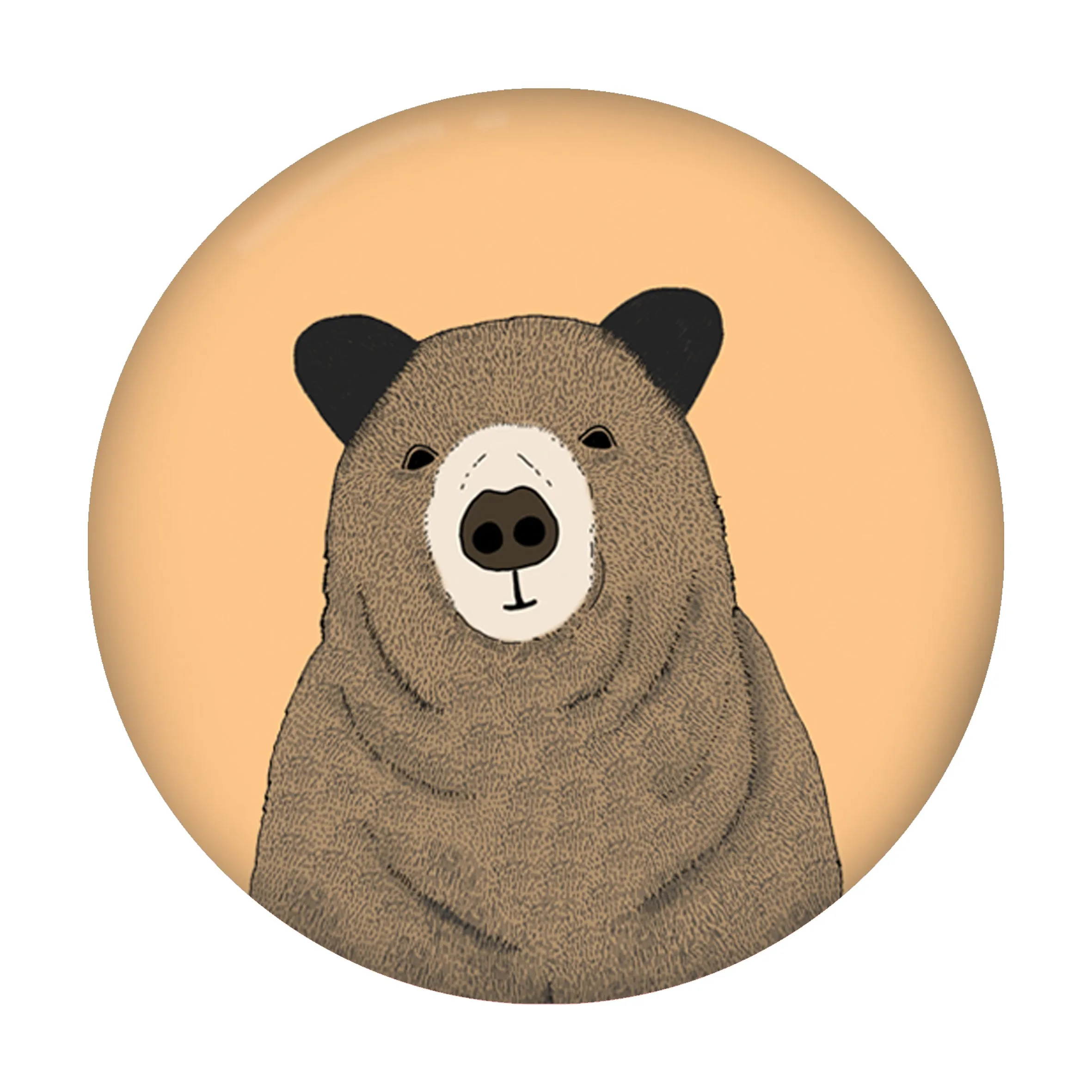 Toby - Button Badge