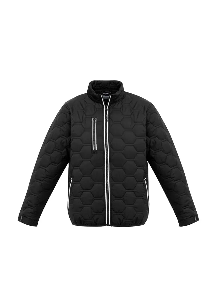 Unisex Hexagonal Puffer Jacket (BZ-ZJ420)