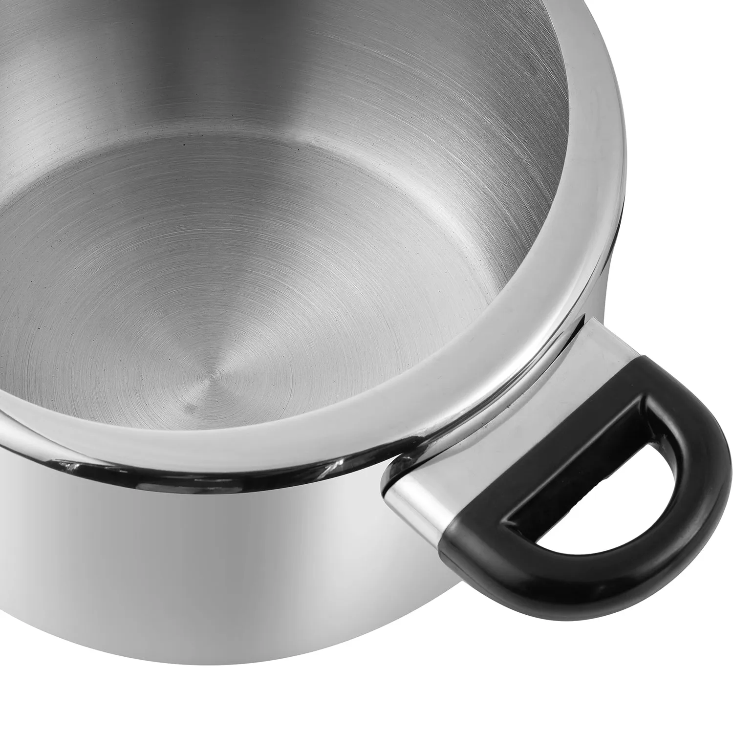 Vinod Platinum Straight Triply Stainless Steel Inner Lid Pressure Cooker