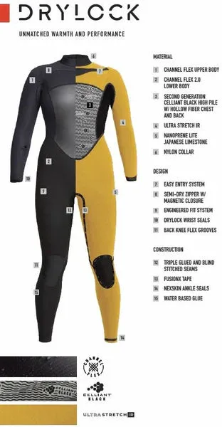 Xcel Drylock 6/5 Women's Wetsuit